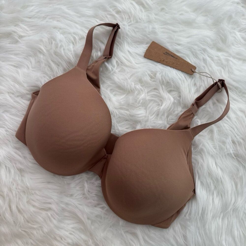 Skims Smoothing Intimates Full Coverage Lightly Lined Bra Sienna Size 34D - Picture 4 of 8